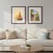 16x20 Picture Frame Set of 2 Rustic Brown MDF Photo Frames Display 11x14 Photos with Mat or 16x20 Without Mat Wall or Tabletop Gallery Frames for Home Decor